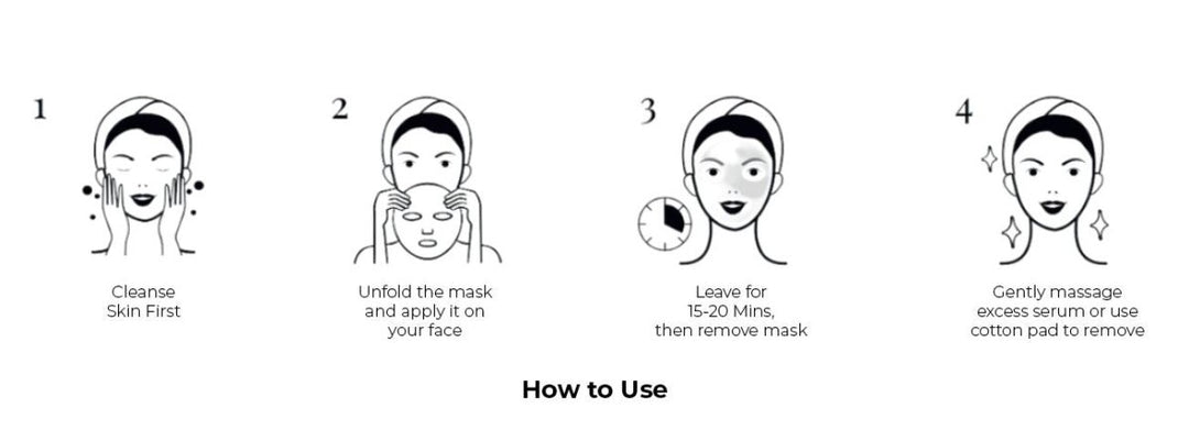 Vitamin C - Skin Lightning Face Mask (Pack of 2) Face Mask