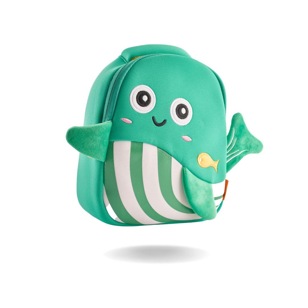 WHALE KIDS BACKPACK Backpacks CandyFlossstores GREEN 