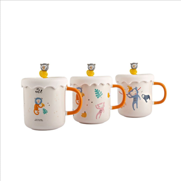 WILD MONKEY CERAMIC MUG Ceramic Mug