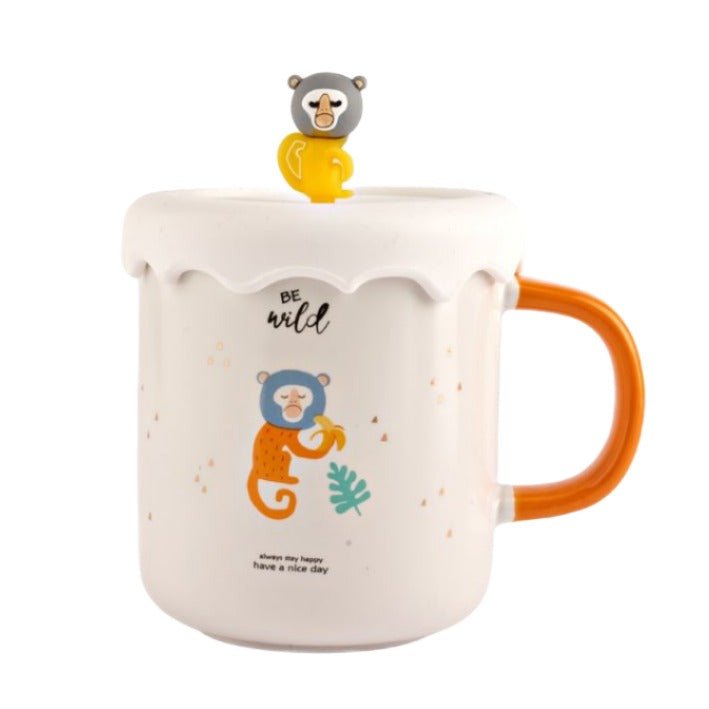 WILD MONKEY CERAMIC MUG Ceramic Mug