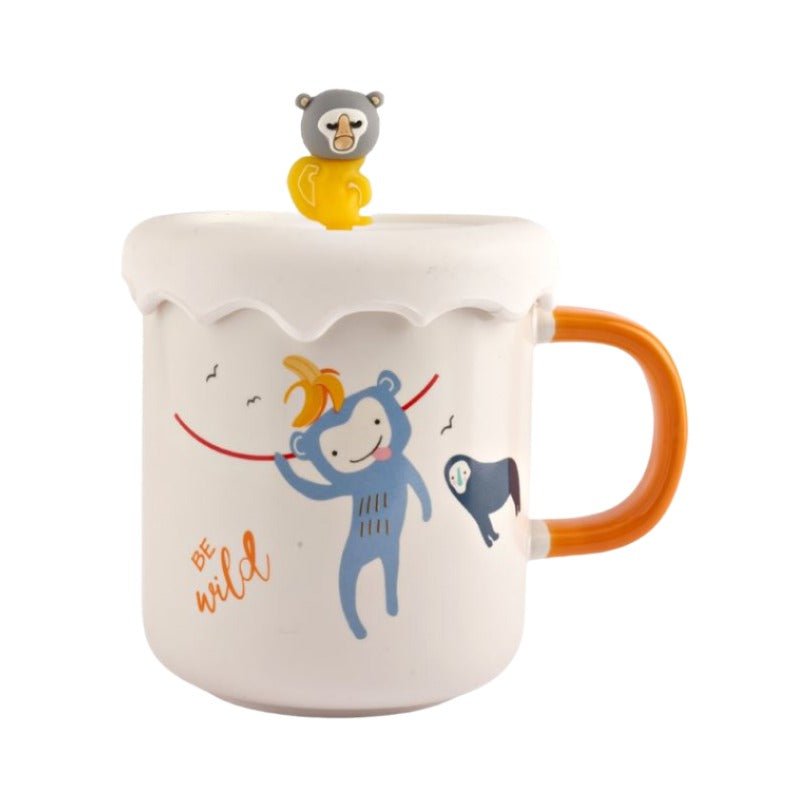 WILD MONKEY CERAMIC MUG Ceramic Mug