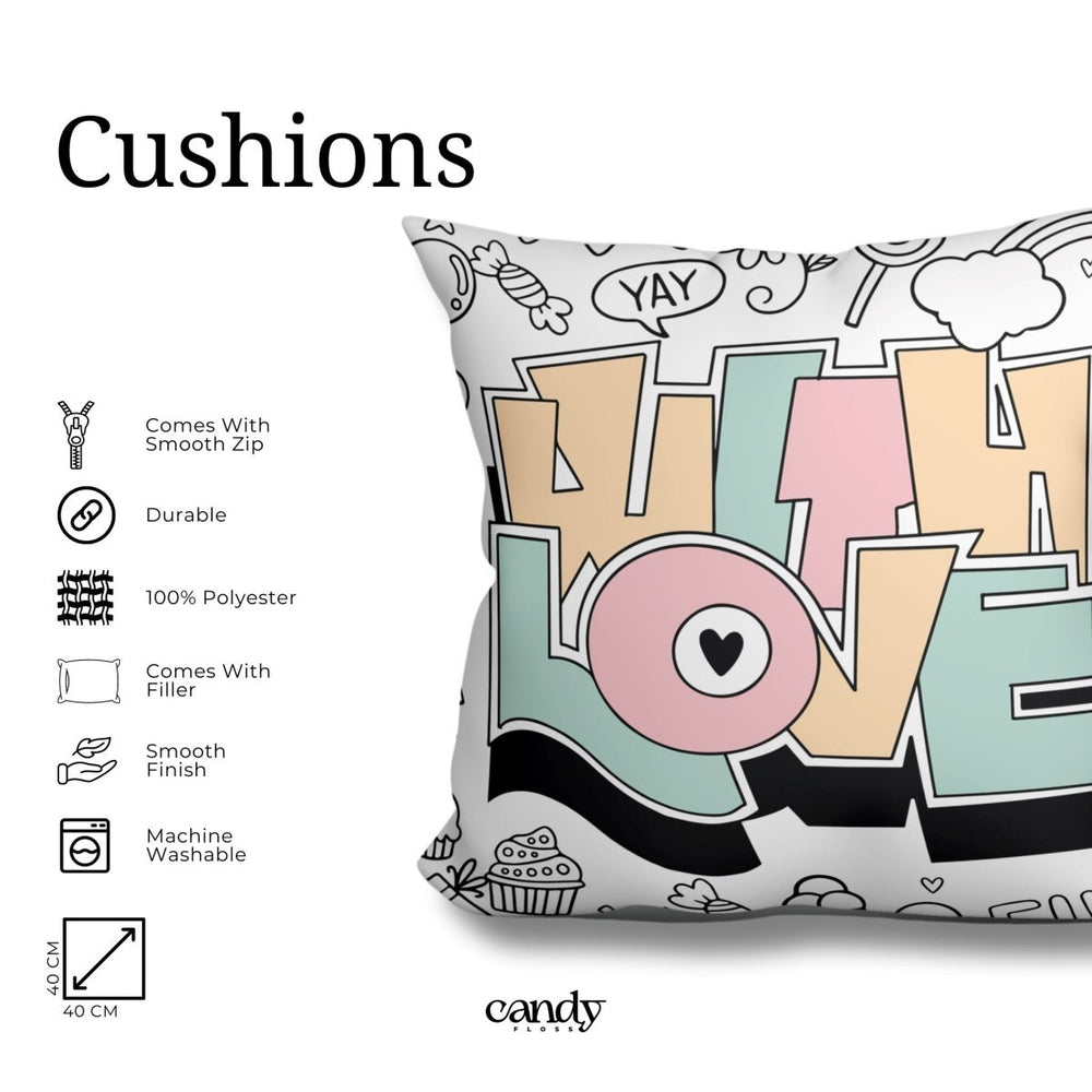 'With Love' Cushion Cushion