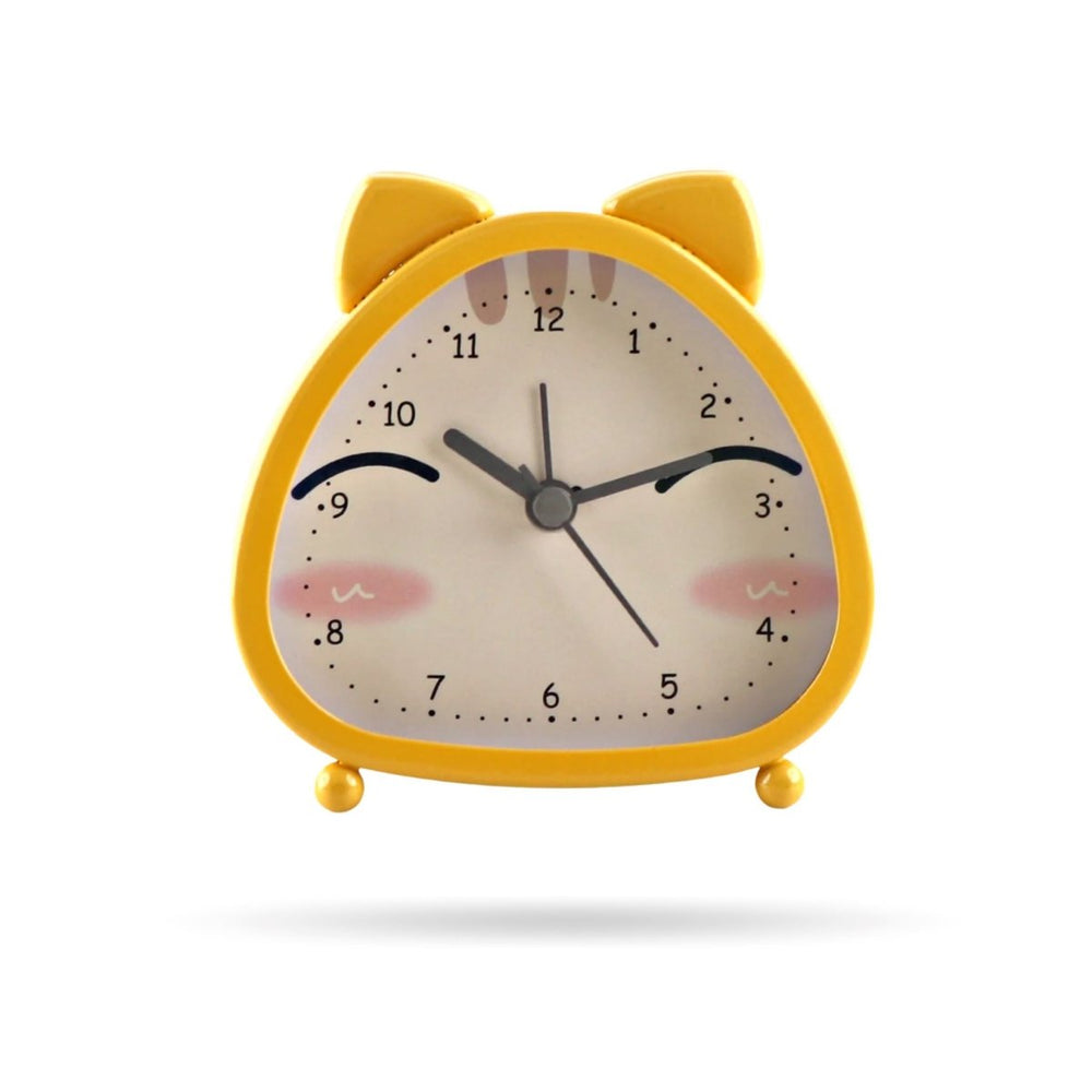 YELLOW FACE ALARM CLOCK Home Essentials