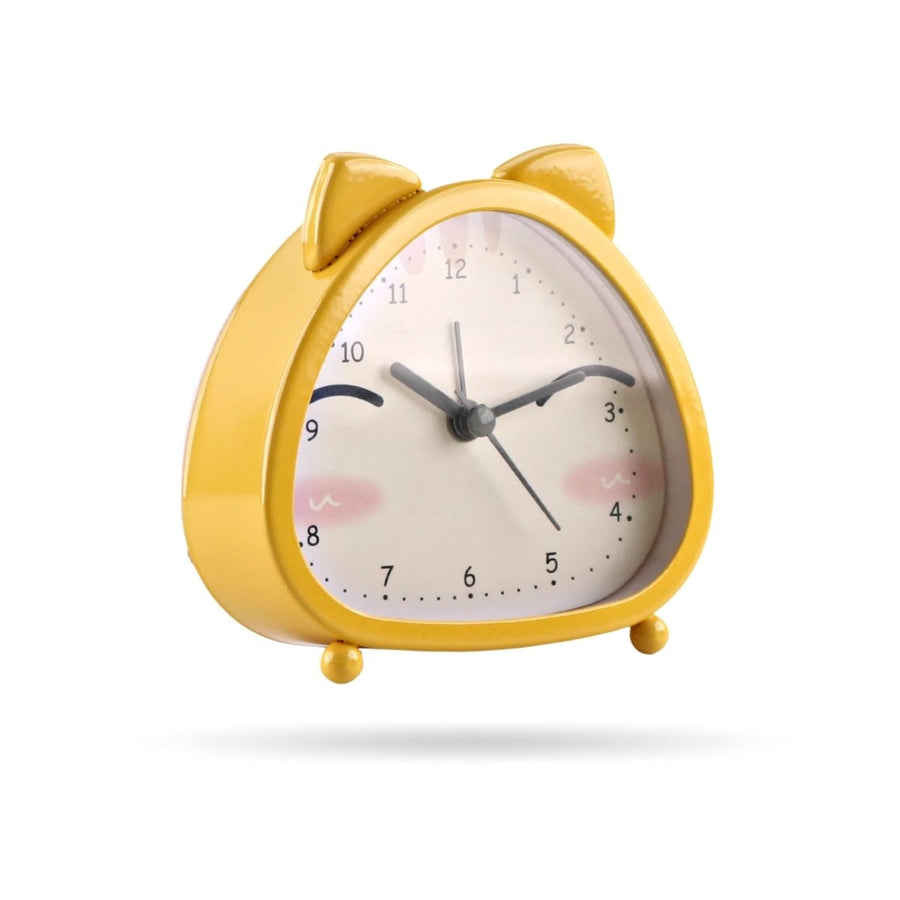 YELLOW FACE ALARM CLOCK Home Essentials